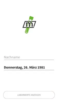 MeineLaborwerte android App screenshot 1